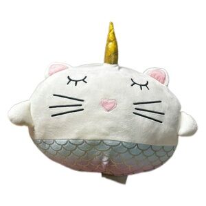 Unicorn Cat Plush Pillow